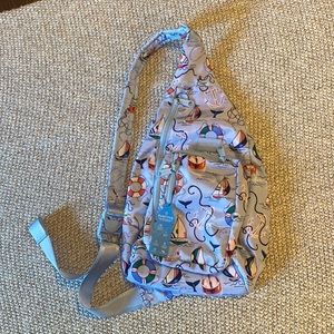 Vera Bradley sling backpack